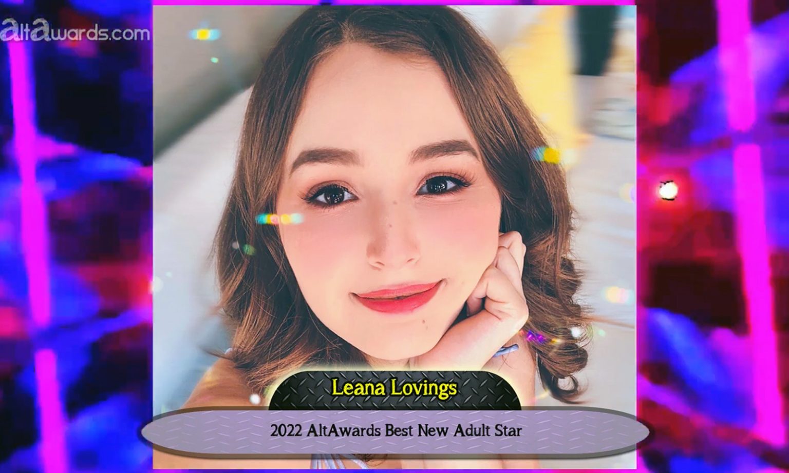 Leana Lovings Crowned ‘Best New Adult Star’ in 2022 Alternative Media